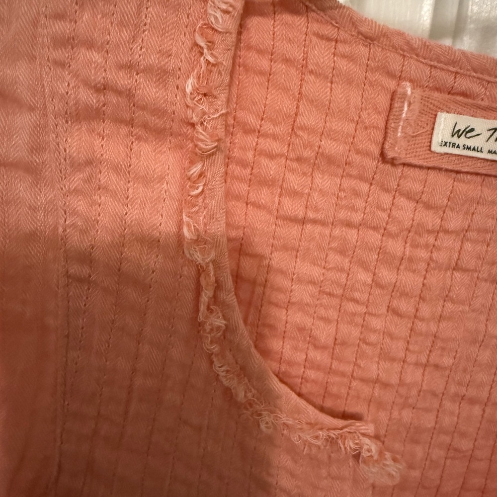 We The Free Peach Top *NEW WITH TAGS* - Picture 5 of 13